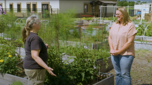 Garden Coordinator, Anita Mills, was interviewed for an episode of Oklahoma Gardening