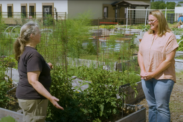 Garden Coordinator, Anita Mills, was interviewed for an episode of Oklahoma Gardening